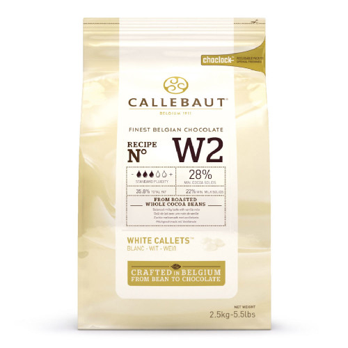 Callebaut White Chocolate Callets - 2.5kg_0